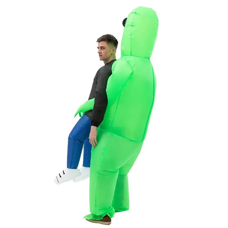 Adult Alien Inflatable Costume Kids Party Cosplay Costume Funny Suit Anime Fancy Dress Halloween Costume