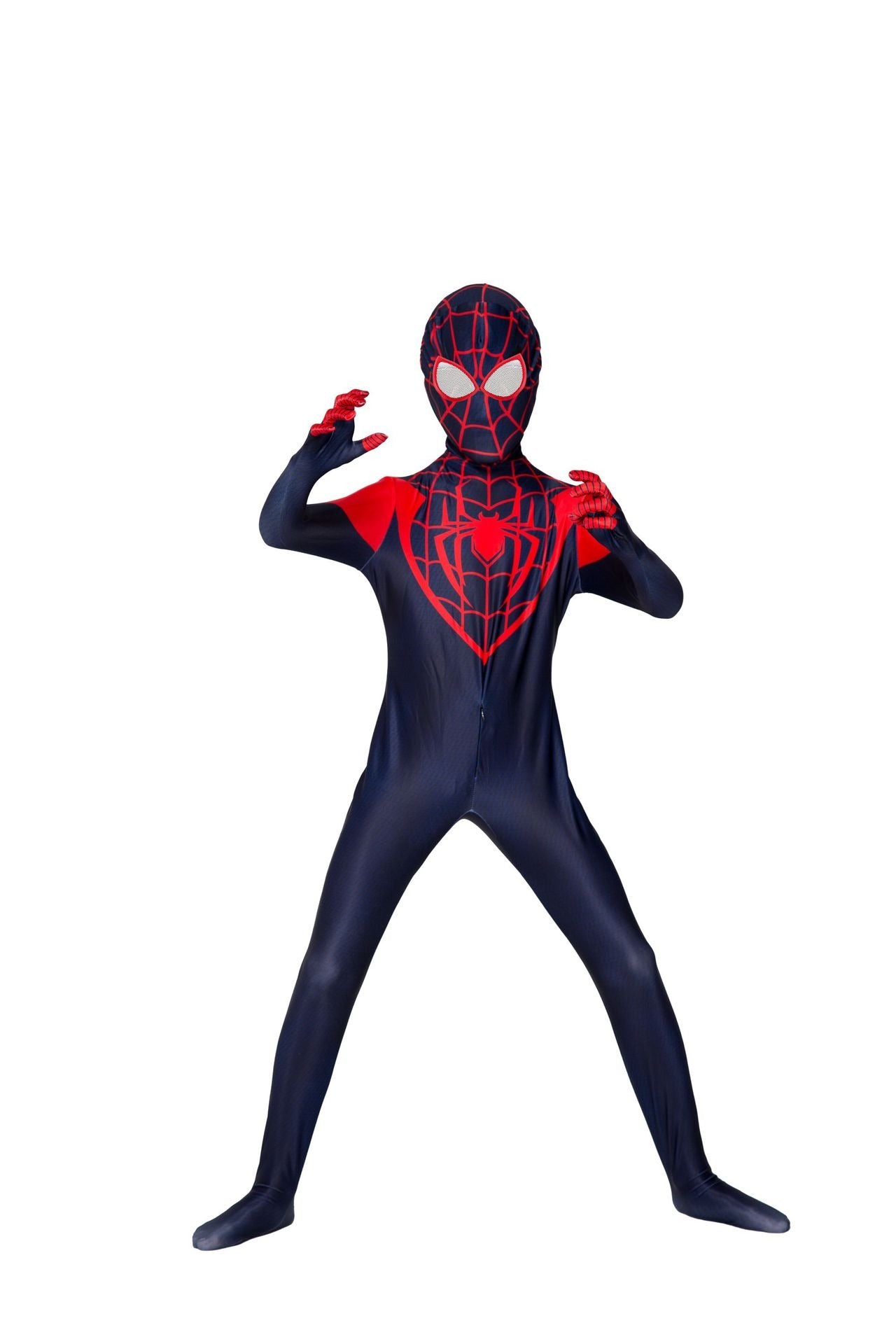 Parallel Universe 2 Miles Halloween cosplay Spider Man costume children's headgear adult Gwen jumpsuit