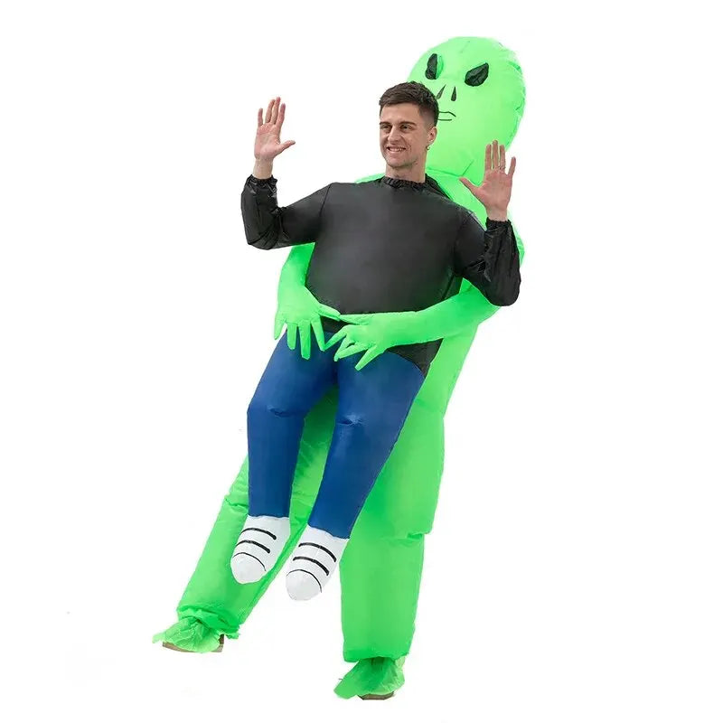 Adult Alien Inflatable Costume Kids Party Cosplay Costume Funny Suit Anime Fancy Dress Halloween Costume