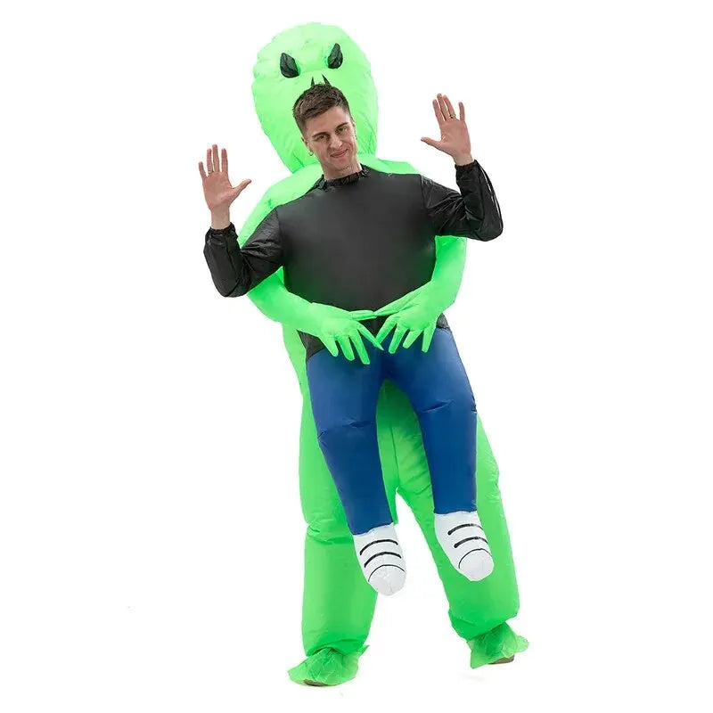 Adult Alien Inflatable Costume Kids Party Cosplay Costume Funny Suit Anime Fancy Dress Halloween Costume