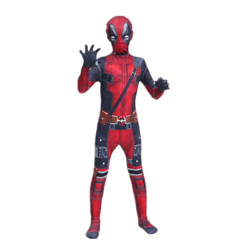 Remy Tony Spider Man bodysuit Gwen jumpsuit Deadpool costume children's role-playing Halloween