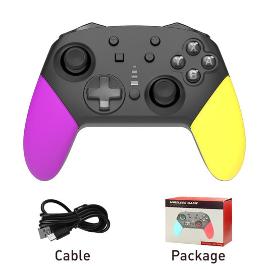 Private Model Adhesive Switch Wireless Bluetooth Controller with Vibration 6-Axis Sensory Switch Pro Gaming Controller