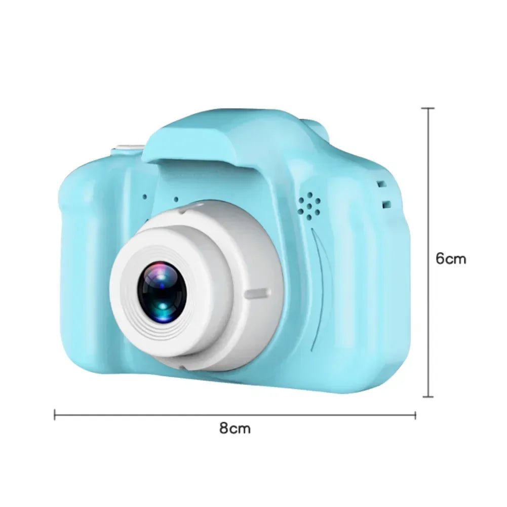 Mini Children Camera X2 Digital Vintage Camera Educational Toys Kids Projection Video Camera Outdoor Photography Toy Gifts