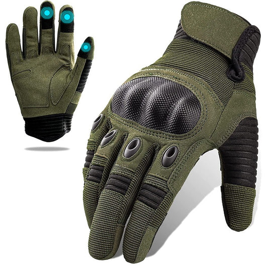 Outdoor mountaineering tactical gloves, anti slip motorcycle riding, fitness exercise, wear-resistant protection