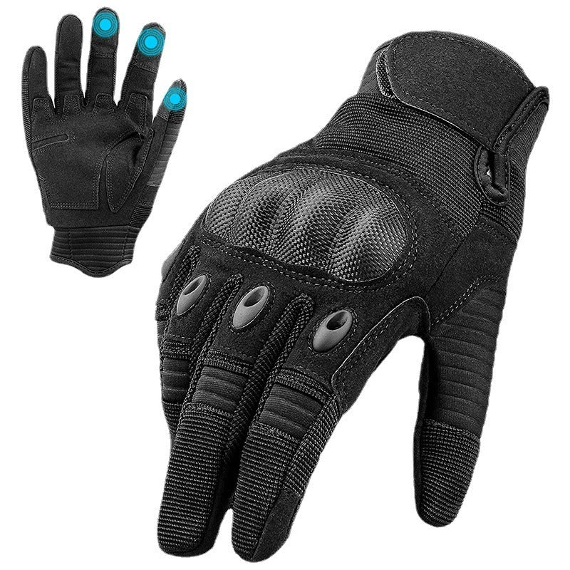 Outdoor mountaineering tactical gloves, anti slip motorcycle riding, fitness exercise, wear-resistant protection