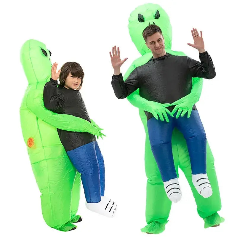 Adult Alien Inflatable Costume Kids Party Cosplay Costume Funny Suit Anime Fancy Dress Halloween Costume