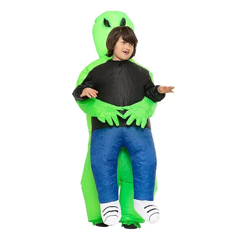 Adult Alien Inflatable Costume Kids Party Cosplay Costume Funny Suit Anime Fancy Dress Halloween Costume