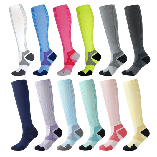 Sports compression socks skipping rope outdoor cycling elastic socks fitness running calf socks secondary pressure socks