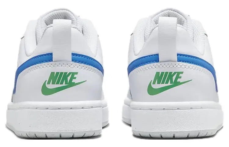 Nike Court Borough Low 2 'White Blue Green' GS Sneakers shoes BQ5448-123