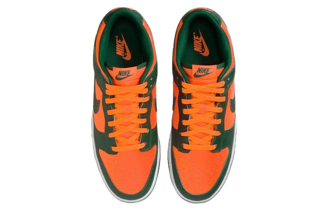 Nike Dunk Low 'miami Hurricanes' Sneakers Shoes Dd1391-300