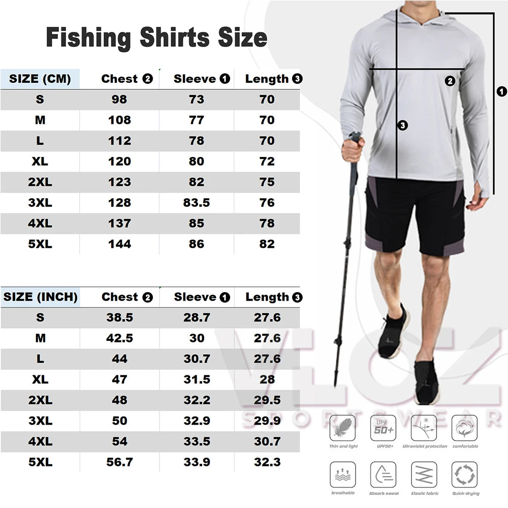 HUK Fishing Hoodie Shirts Long Sleeve Quick Dry Sweatshirt Summer Breathable UV Fishing Clothing Camisa De Pesca Breathable Tops