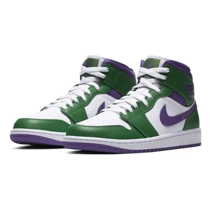 Nike Jordan Air Jordan 1 Mid "Incredible Hulk" Sneakers Sneakers shoes 554724-300