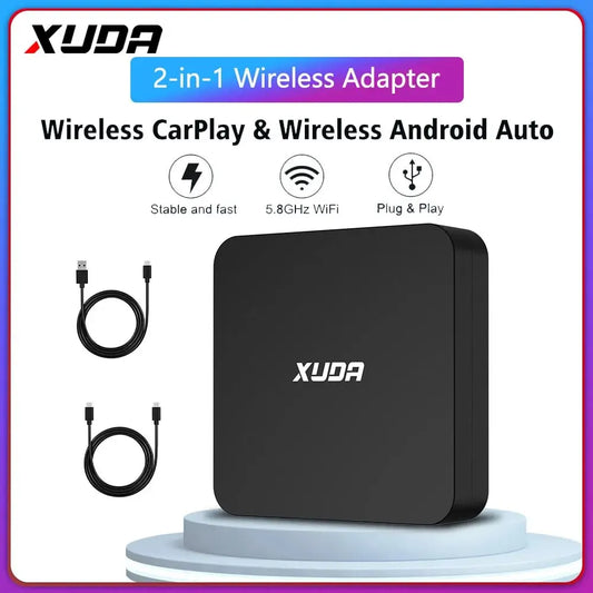 XUDA Wireless CarPlay Android Auto Wireless Adapter Spotify For Mazda