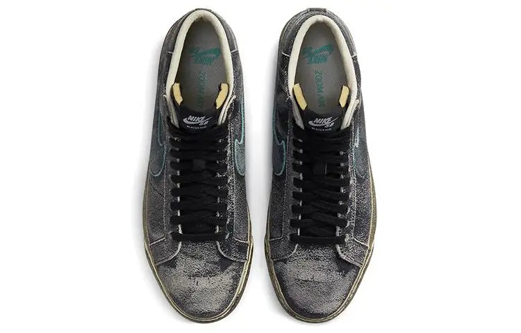 Nike Blazer Mid Faded Black Sneakers Shoes Da1839-001