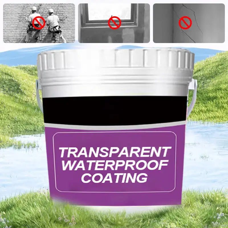 300g Transparent Waterproof Sealant Adhesive for Exterior Walls Leak Proof Coating Household Floor Crack Sealing Mold Proof