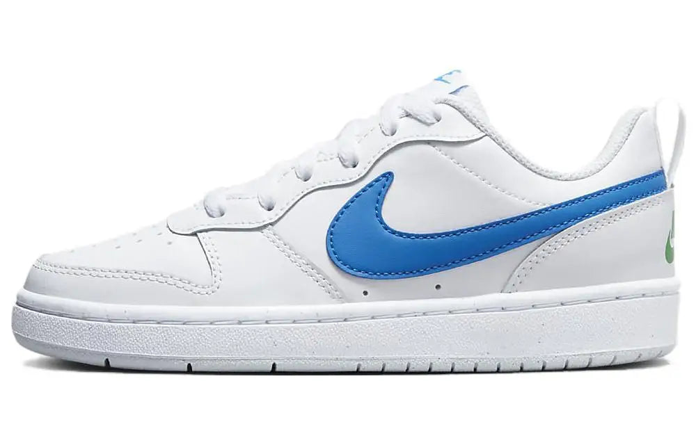 Nike Court Borough Low 2 'White Blue Green' GS Sneakers shoes BQ5448-123