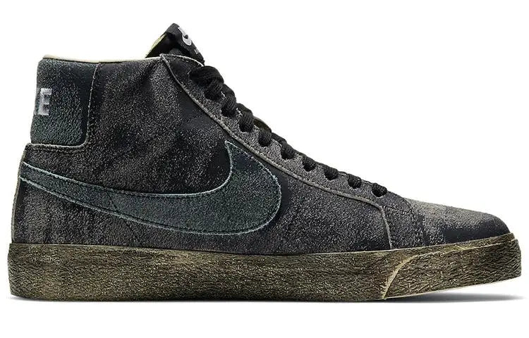 Nike Blazer Mid Faded Black Sneakers Shoes Da1839-001