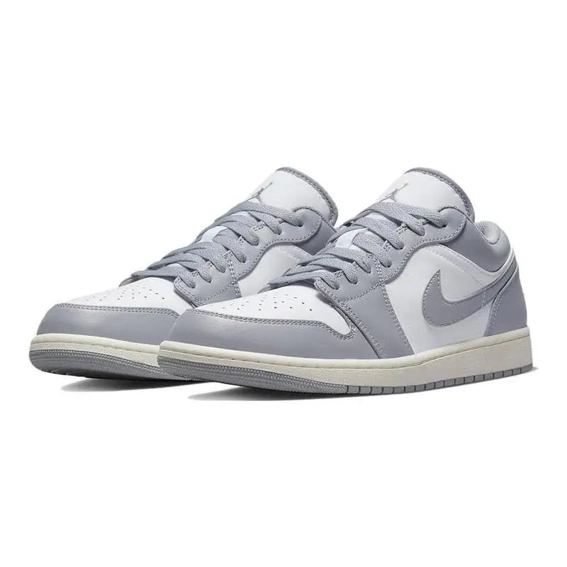 Nike Jordan Air 1 Low "vintage Grey" Sneakers Shoes 553558-053