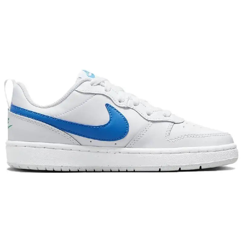 Nike Court Borough Low 2 'White Blue Green' GS Sneakers shoes BQ5448-123