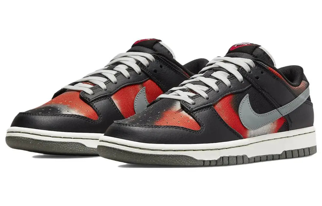 Nike Dunk Low 'graffiti Pack - Black Red' Sneakers Shoes Dm0108-001