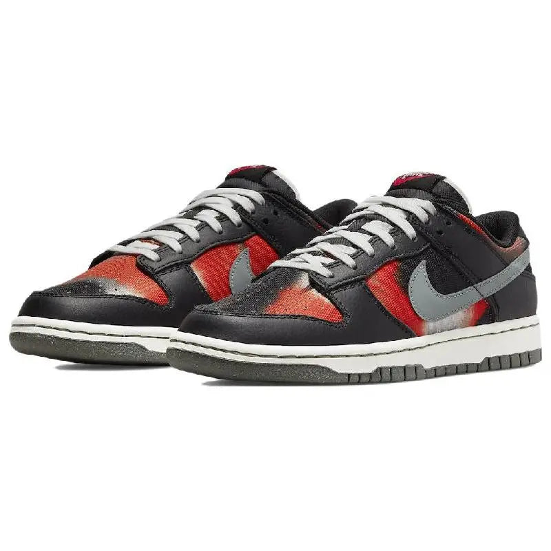 Nike Dunk Low 'graffiti Pack - Black Red' Sneakers Shoes Dm0108-001