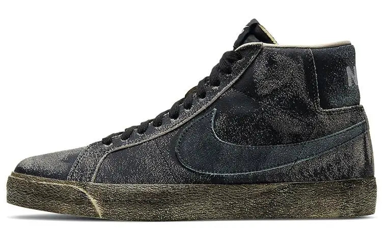 Nike Blazer Mid Faded Black Sneakers Shoes Da1839-001