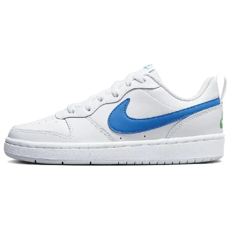 Nike Court Borough Low 2 'White Blue Green' GS Sneakers shoes BQ5448-123