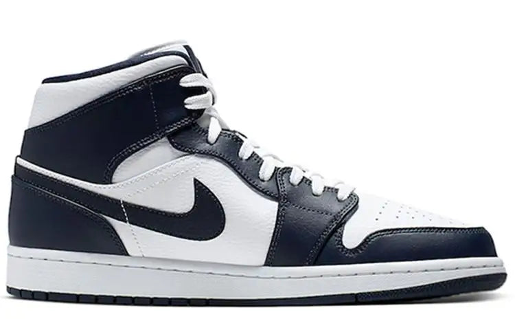 Nike Jordan Air 1 Mid "obsidian" Sneakers Shoes 554724-174