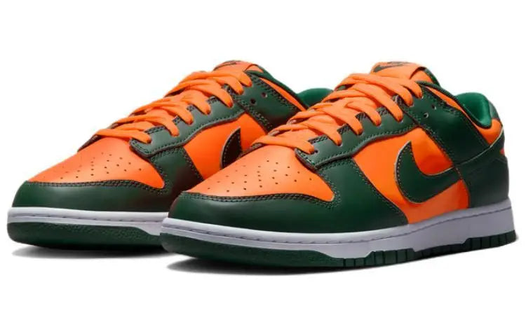 Nike Dunk Low 'miami Hurricanes' Sneakers Shoes Dd1391-300