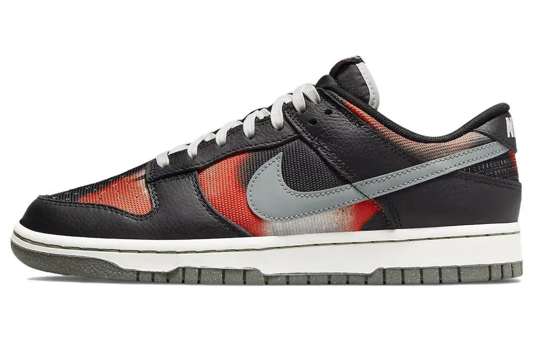 Nike Dunk Low 'graffiti Pack - Black Red' Sneakers Shoes Dm0108-001