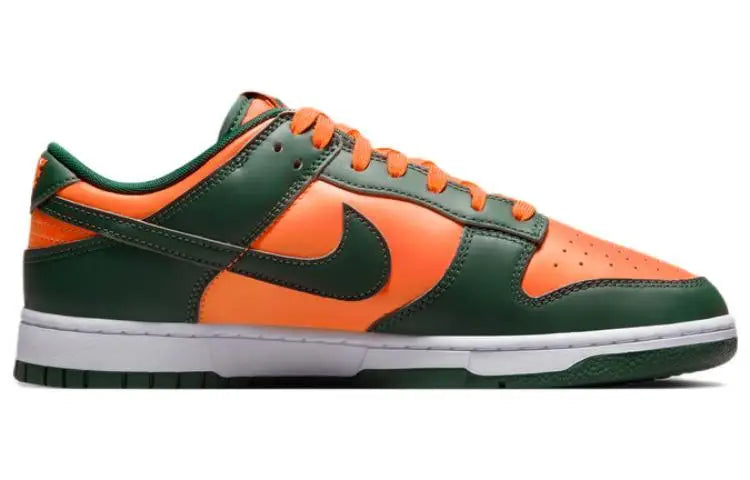 Nike Dunk Low 'miami Hurricanes' Sneakers Shoes Dd1391-300