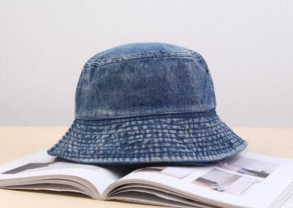 Faded Denim Bucket Hat